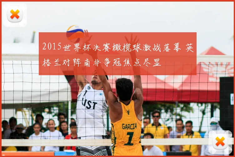 2015世界杯决赛橄榄球激战落幕 英格兰对阵南非争冠焦点尽显